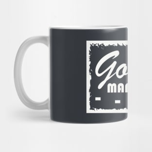 Golden Manzarek (White) Mug